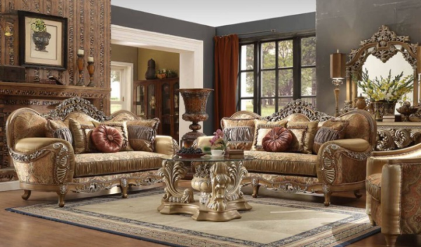 1 Set Sofa Tamu Mewah Luxury Europa Furniture Nwj 38