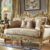 Sofa Ruang Tamu Mewah Ukiran Jepara Nwj 42
