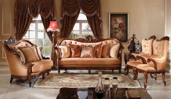 Sofa Tamu Mewah Furniture Jepara Klasik Nwj 80