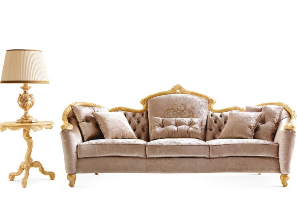 New Sofa Tamu Mewah Ukir Luxury Gold Nwj 86