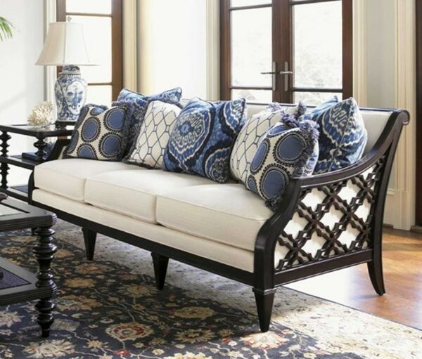 Sofa Tamu Mewah Natural Klasik Luxury Nwj 89