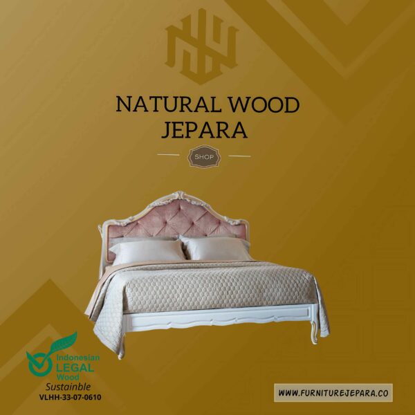 Dipan ranjang ukiran jepara queen size luxury