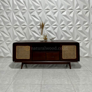 Buffet Meja Tv Retro Kayu Jati Klasik Minimalis