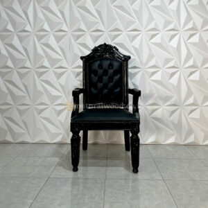 Kursi Makan Kayu Jati Solid Klasik Mewah