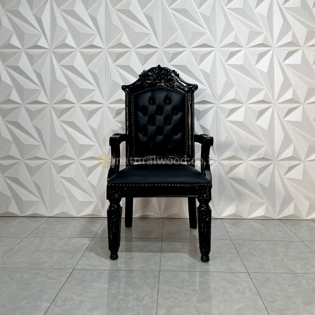 Kursi Makan Kayu Jati Solid Klasik Mewah