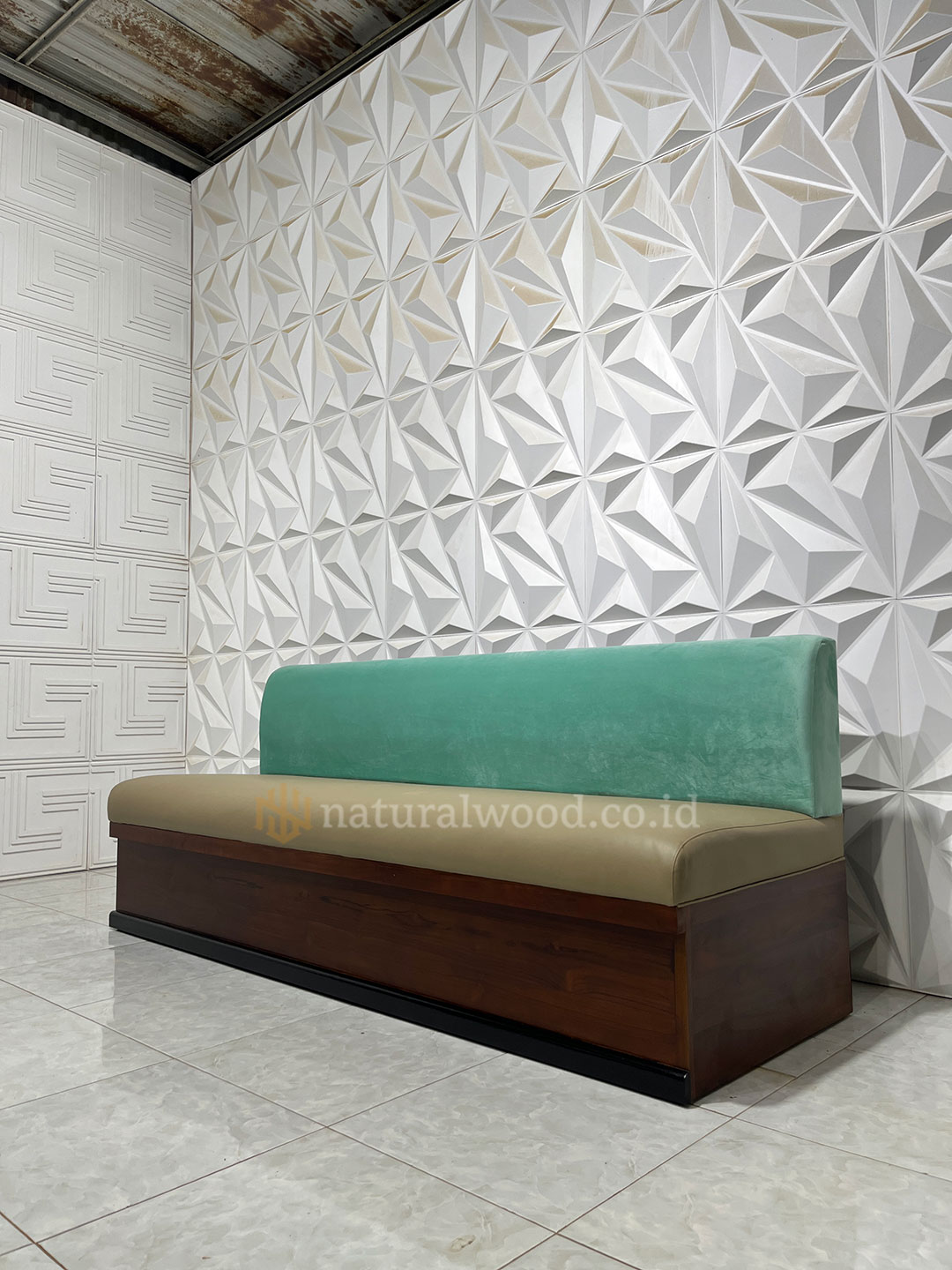 Kursi Sofa Cafe Minimalis Kayu Jati (4)