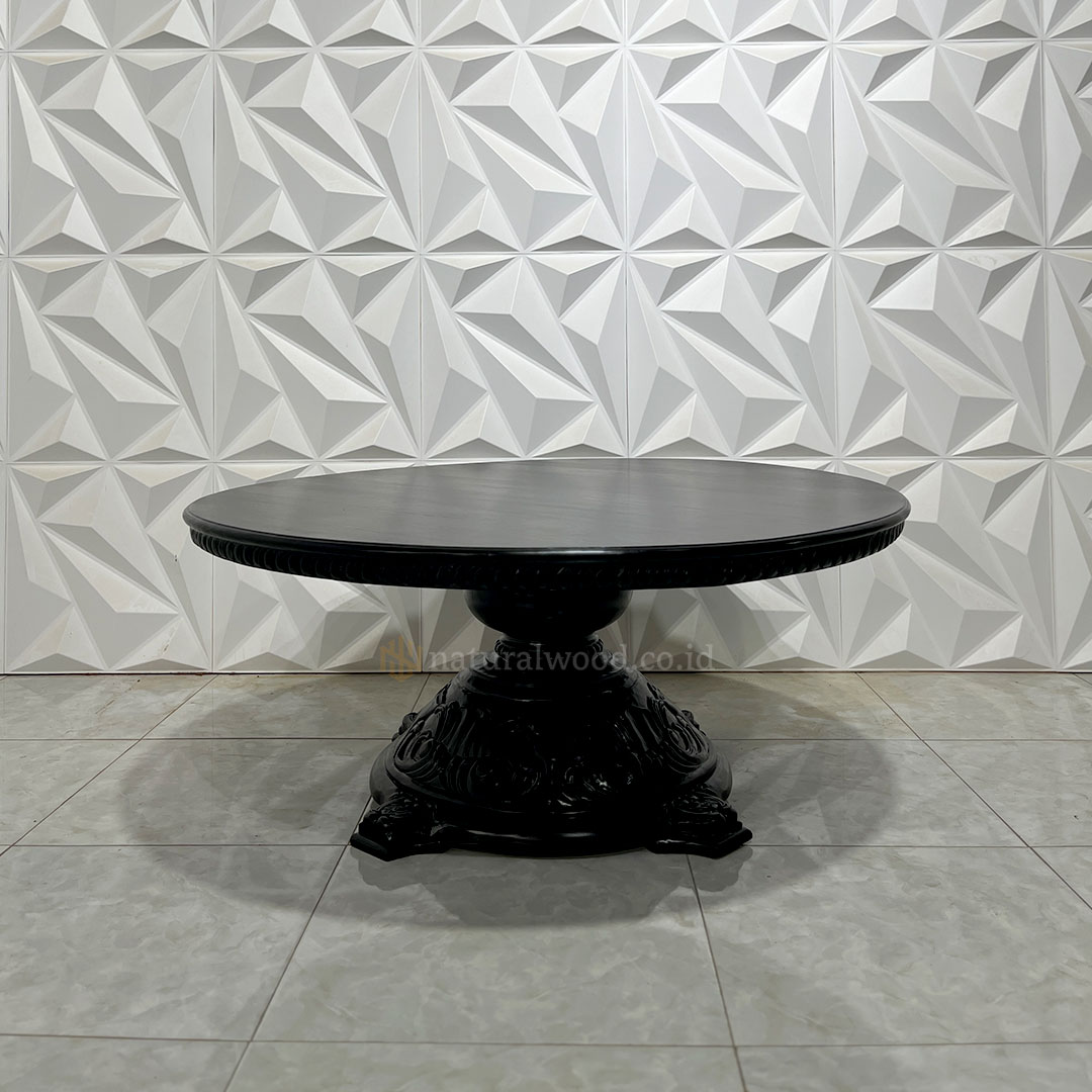 Meja Ruang Tamu Kayu Jati Klasik Mewah (1)